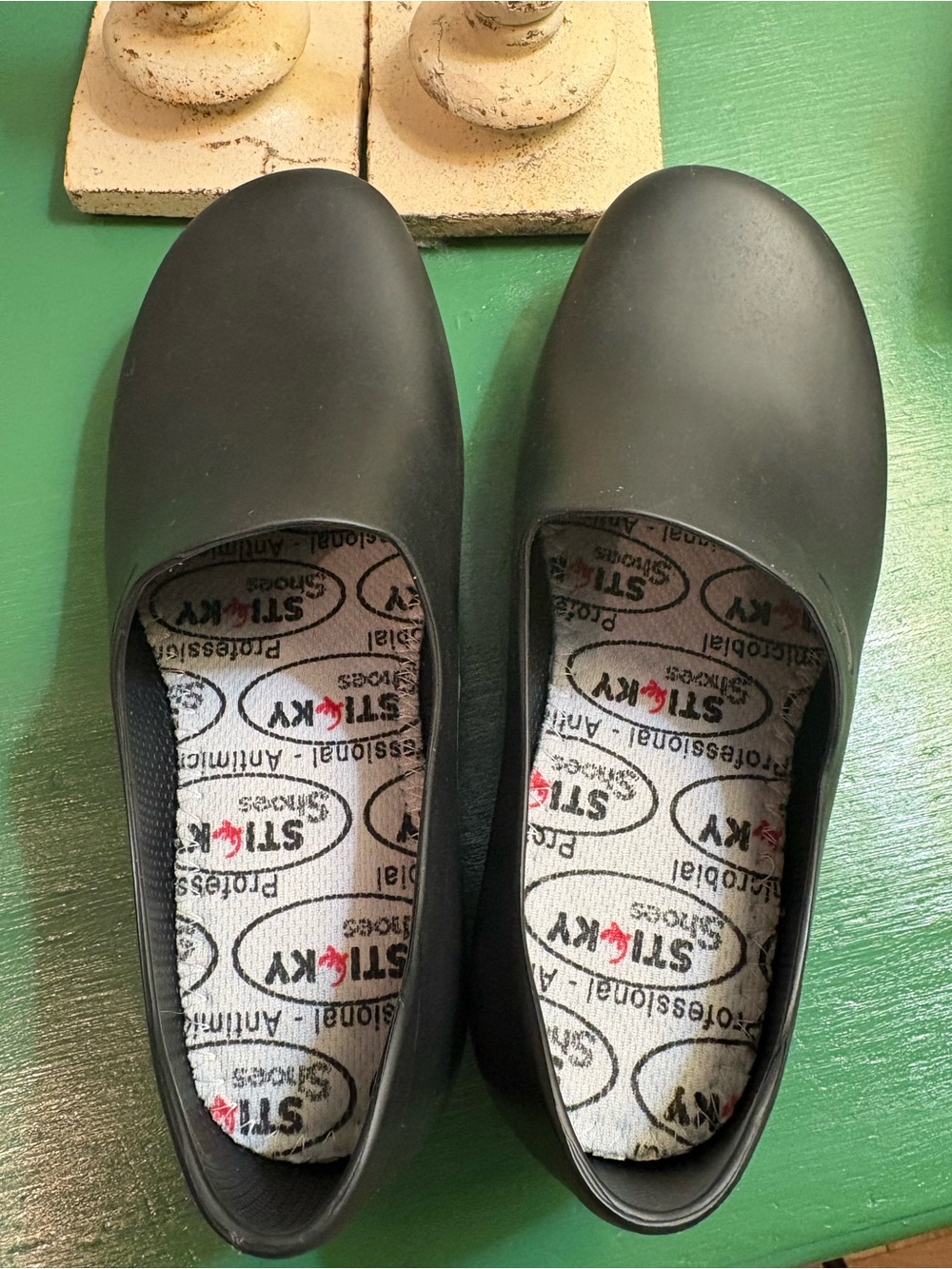 Sticky Shoes, Black, Like New, 7